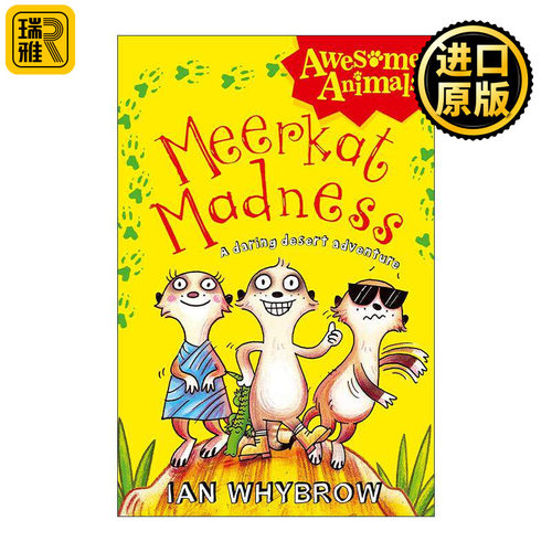 英文原版 Meerkat Madness 奇怪的海岛猫鼬 Ian Whybrow经典童书 英文版 进口英语原版书籍