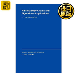 Finite Algorithmic Markov and Applications Chains 英文原版