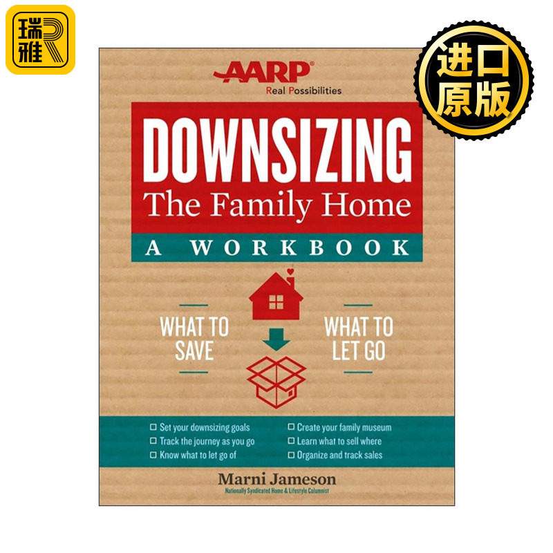 英文原版 Downsizing the Family Home 住房精简手册 断舍离 英文版 进口英语原版书籍
