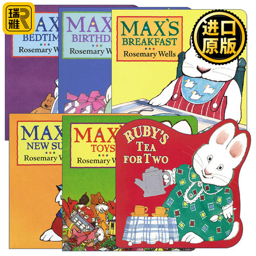 Max and Ruby 小兔麦斯和露比系列6册