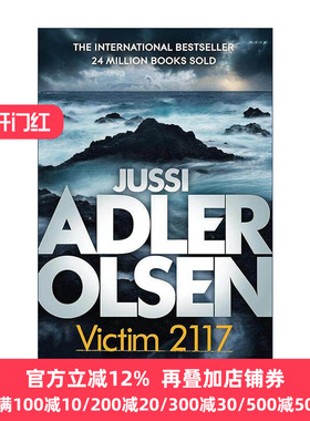 英文原版 Victim 2117 悬案密码8 第2117号受难者 侦探犯罪悬疑小说 Department Q系列 笼里的女人作者奥尔森 进口英语原版书籍