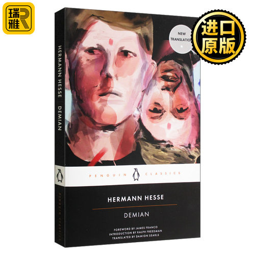 Demian (Penguin Classics) 德米安 1946诺贝尔文学奖作者赫尔曼·黑塞 詹姆斯·弗兰科封面序 企鹅经典  Hermann Hesse  英文原版