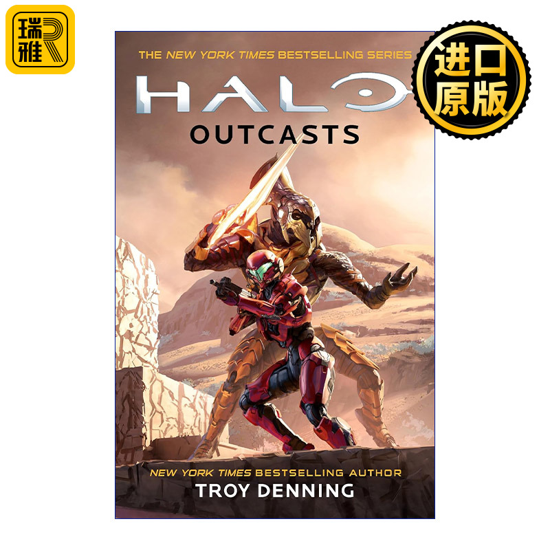 正版 Halo: Outcasts 英文原版 进口英语书籍