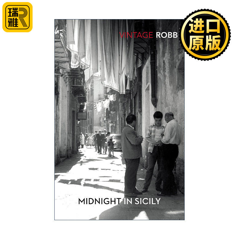 英文原版 Midnight In Sicily 西西里的午夜 意大利南部的阴暗面 Peter Robb 英文版 进口英语原版书籍