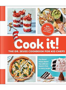 英文原版 Cook It! The Dr. Seuss Cookbook for Kid Chefs 苏斯博士儿童厨师美食食谱 精装活动书 英文版 进口英语原版书籍