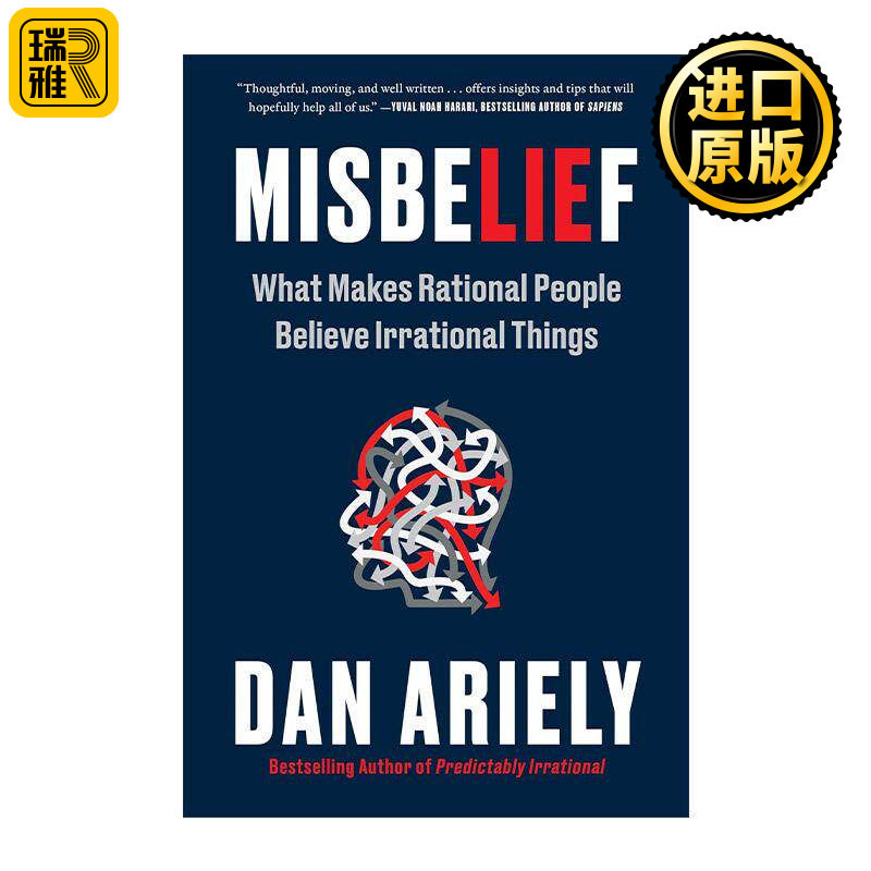 英文原版 Misbelief 怪诞行为学7 是什么让理性的人误信了非理性的事 英文版 进口英语原版书籍