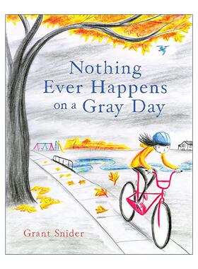 英文原版 Nothing Ever Happens on a Gray Day 灰色的日子里什么都不会发生 诗歌漫画 精装 英文版 进口英语原版书籍