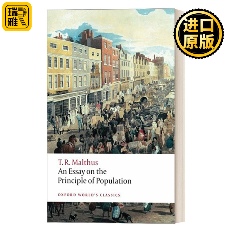 An Essay on the Principle of Population 英文原版 书籍/杂志/报纸 社会科学类原版书 原图主图