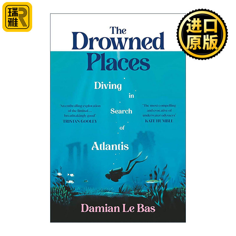 英文原版 The Drowned Places 被淹没的秘境 潜入深海寻觅亚特兰蒂斯 英文版 进口英语原版书籍