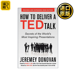 Deliver 进口英语原版 How 书籍 英文版 Talk 英文原版 TED