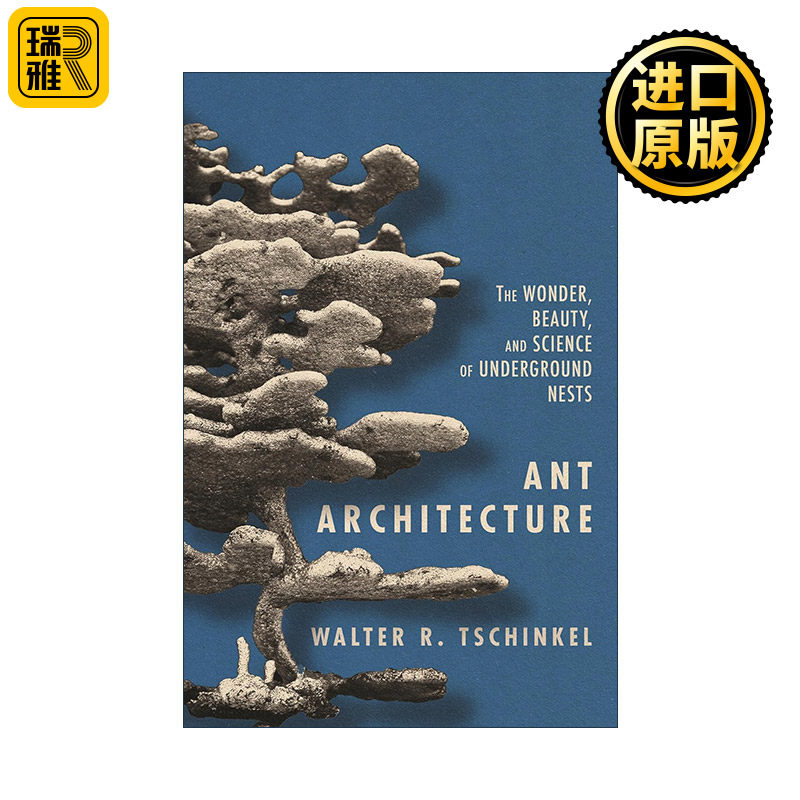 Ant Architecture 蚂蚁建筑学 地下巢穴的奇妙 魅力和科学 Walter R. Tschinkel 精装