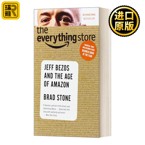 The Everything Store一网打尽 贝佐斯与亚马逊时代 英文原版