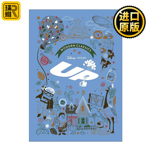 英文原版 Up 飞屋环游记 皮克斯现代经典动画电影 精装 Pixar Modern Classics 英文版 进口英语原版书籍