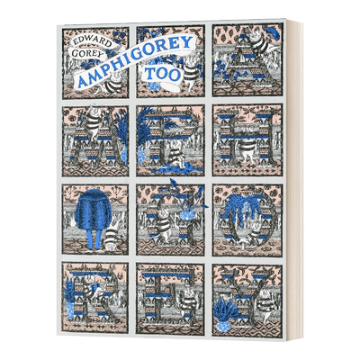 Amphigorey Too 无聊的幽默2 黑色幽默大师爱德华·戈里漫画经典 Edward Gorey