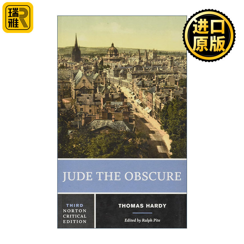 正版 Jude the Obscure 无名的裘德 第三版 诺顿文学解读系列 Norton Critical Editions 英文原版 进口英语书籍