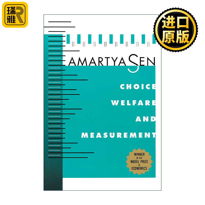 英文原版 Choice  Welfare and Measurement 选择 福利和量度 阿马蒂亚·森 英文版 进口英语原版书籍