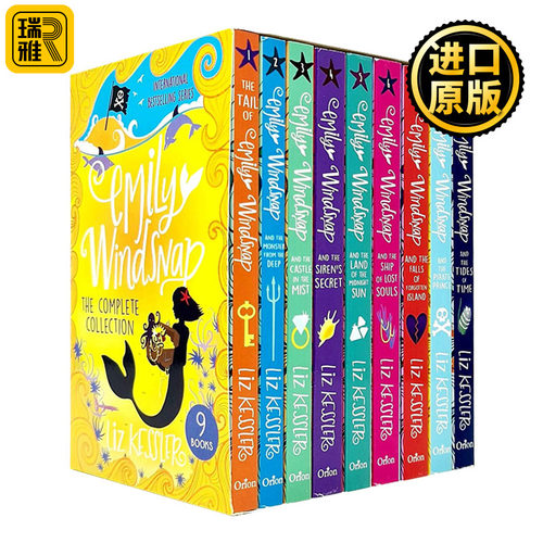 美人鱼艾米丽9册装英文原版