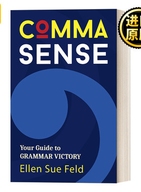 英文原版 Comma Sense Punctuation Workbook Elements of Style 逗号的意义 英语标点符号语法指南 Ellen Feld 进口英语原版书籍