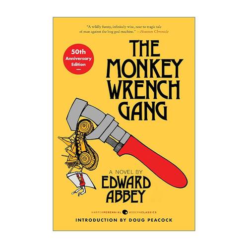 英文原版 The Monkey Wrench Gang 猴子扳手帮 50周年纪念版 英文版 进口英语原版书籍