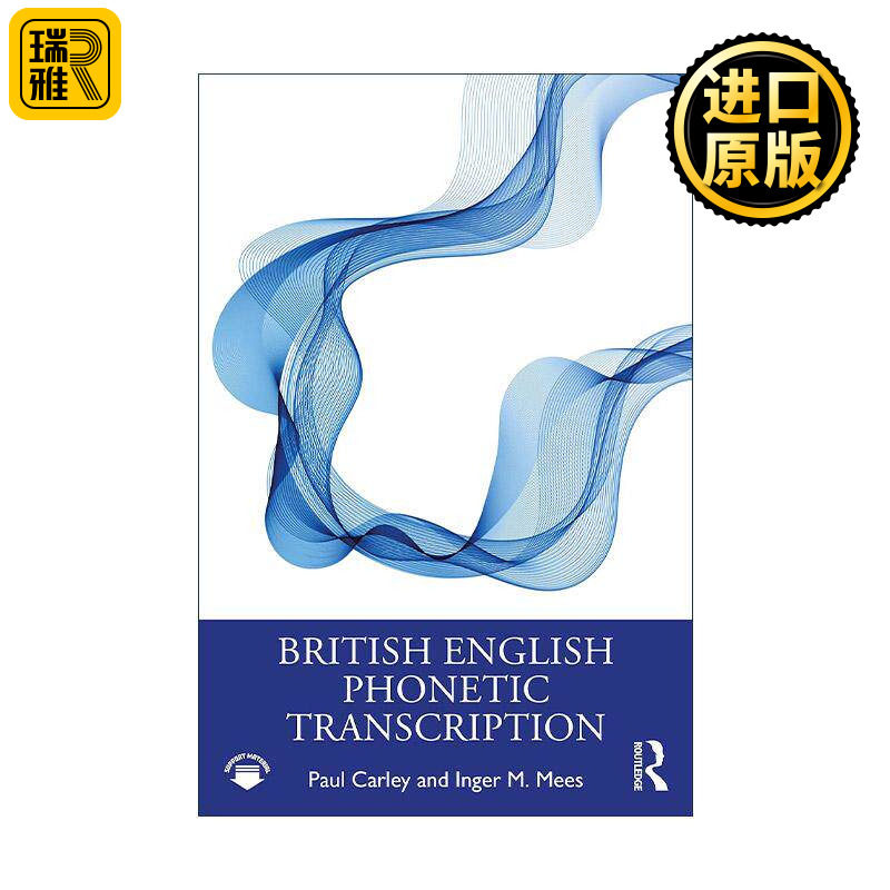 英文原版 British English Phonetic Transcription 英式英语音标 英文版 进口英语原版书籍