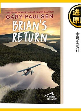 手斧男孩4 寻找鹿精灵 英文原版 Brian's Return 盖瑞伯森 Hatchet 全英文版 Paulsen, Gary 进口原版英语书籍