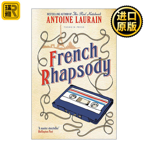 英文原版 French Rhapsody 法国狂想曲 红色笔记本作者Antoine Laurain 英文版 进口英语原版书籍