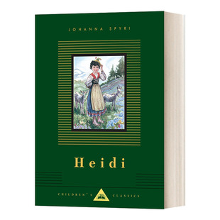 英文原版 Heidi 海蒂 阿尔卑斯山的少女 企鹅人人图书馆儿童经典系列 精装 小海蒂和爷爷 电影原著 JOHANNA SPYRI正版进口英语书籍