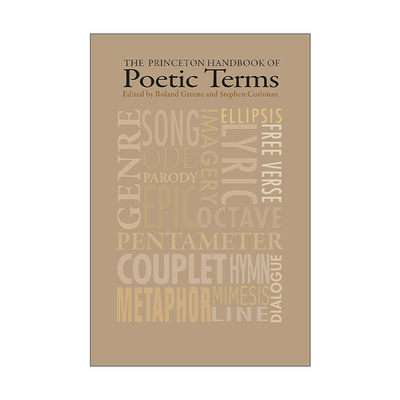 英文原版 The Princeton Handbook of Poetic Terms 普林斯顿诗歌术语手册 第三版 斯坦福大学教授Roland Greene 进口英语原版书籍