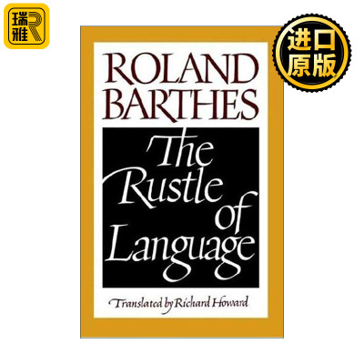 The Rustle of Language  语言的轻声细语 罗兰·巴尔特文艺批评文集