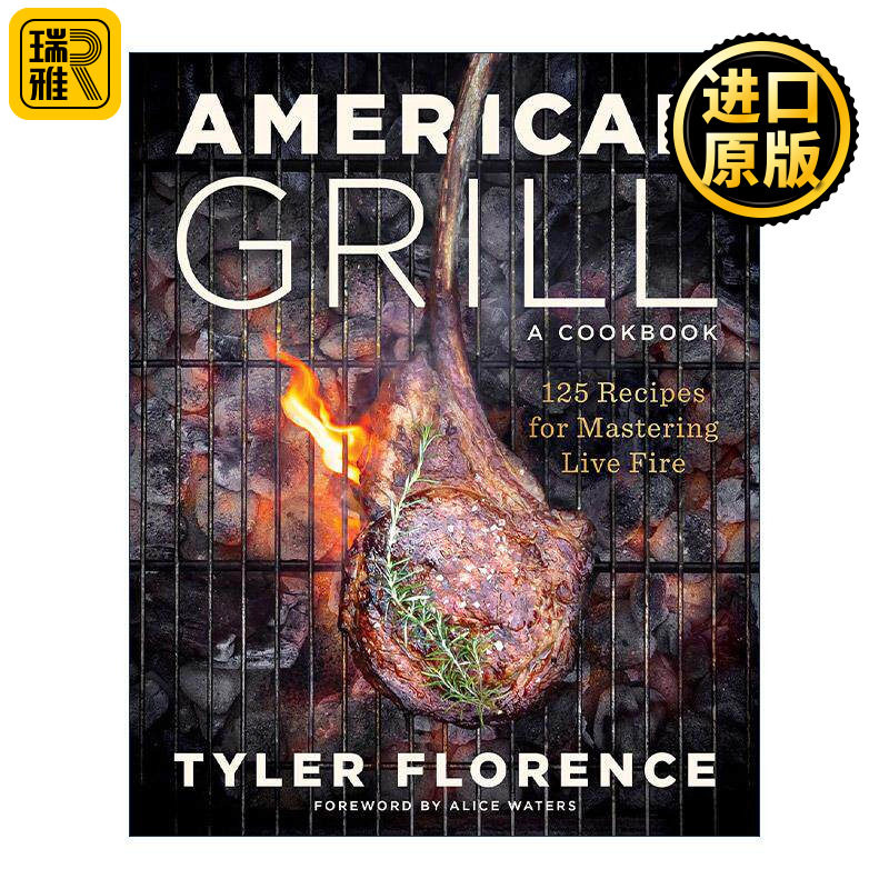 英文原版 American Grill 美式烧烤 掌握实火的125种食谱 Tyler Florence 精装 英文版 进口英语原版书籍