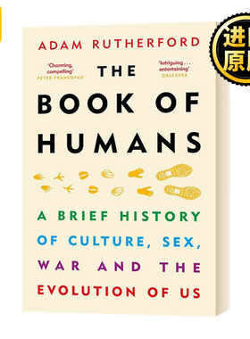 The Book of Humans 万物灵长 生命科学科普 亚当·卢瑟福 Adam Rutherford 进口英语原版书籍