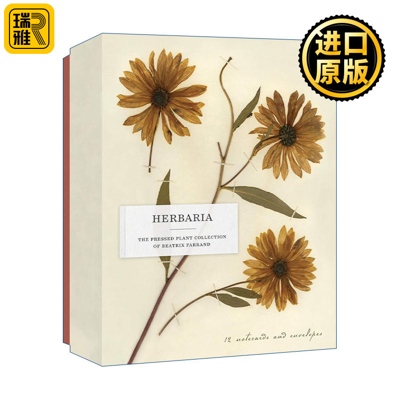 英文原版书 Herbaria Pressed Plant Collection of Beatrix Farr