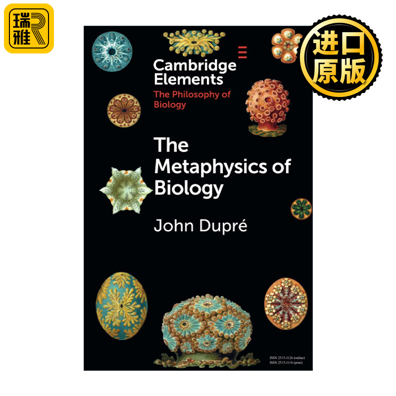 The Metaphysics of Biology 生物学的形而上学 John Dupré