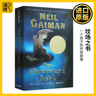 Graveyard Book 魔法美国众神好兆头Good 英文原版 Omens睡魔作者进口英语书籍 Gaiman The 尼尔盖曼Neil 坟场之书 雨果奖长篇小说