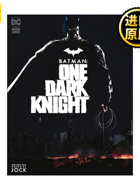 Batman: One Dark Knight 蝙蝠侠 黑暗骑士 DC黑标漫画 Jock
