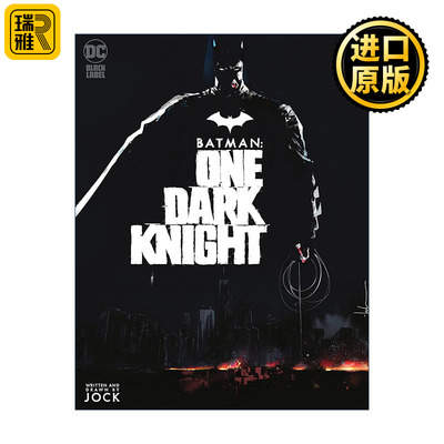 Batman: One Dark Knight 蝙蝠侠 黑暗骑士 DC黑标漫画 Jock