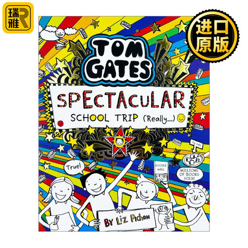 英文原版 Tom Gates 17 Spectacular School Trip Really 汤姆盖茨系列 英文版 进口英语原版书籍