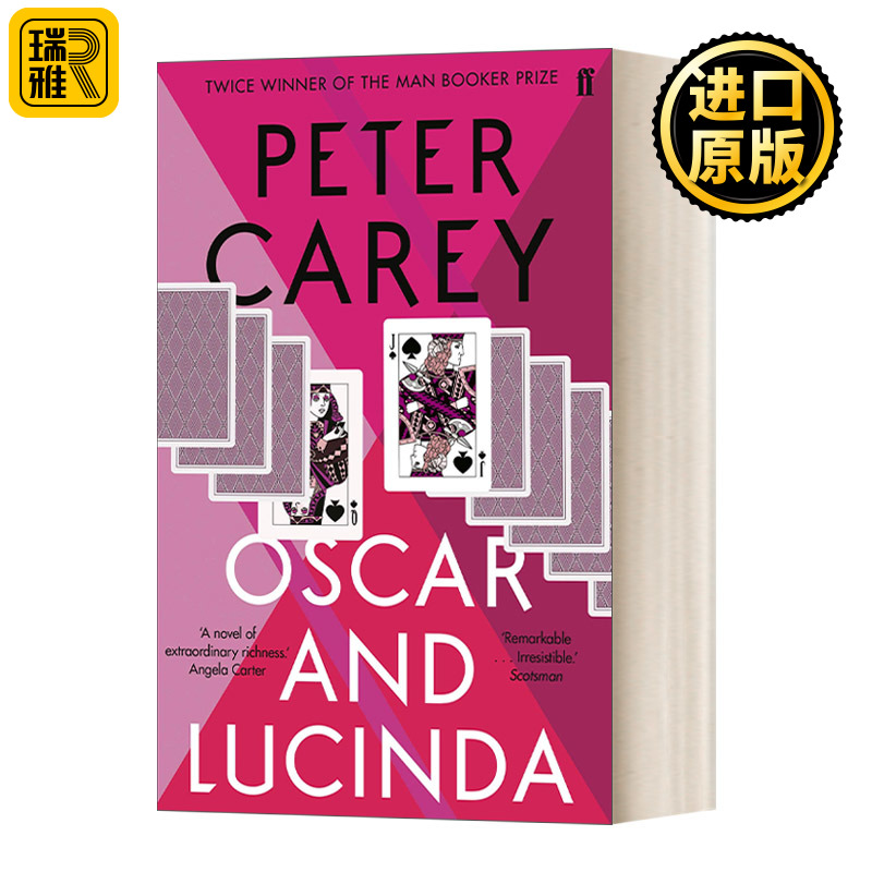 Oscar and Lucinda 奥斯卡和露辛达 彼得凯里 英文原版文学小说