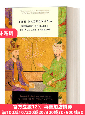 英文原版 The Baburnama Memoirs of Babur Prince and Emperor 巴布尔纳玛 兰登书屋现代图书馆经典系列 英文版 进口英语书籍