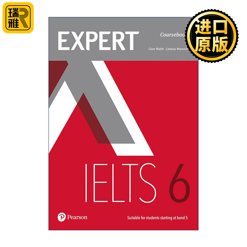 英文原版 EXPERT IELTS 6 CB + ONLINE AUDIO 雅思6分课程教材 含在线音频 英文版 进口英语原版书籍