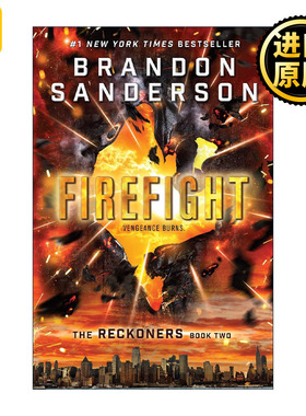 英文原版 Firefight the Reckoners Book 2 审判者传奇2 战斗 Brandon Sanderson 英文版 进口英语原版书籍