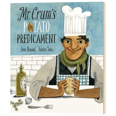 Mr. Crum's Potato Predicament 薯片的诞生/克拉姆发明了薯片 精装绘本