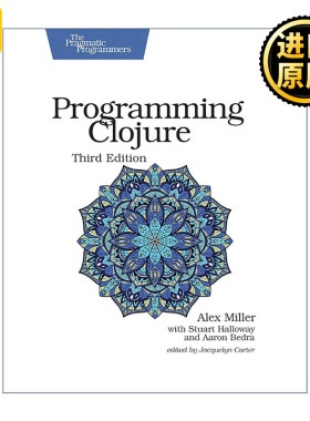 英文原版 Programming Clojure Clojure程序设计 第三版 Java 计算机编程 Stuart Halloway哈罗威 英文版 进口英语原版书籍
