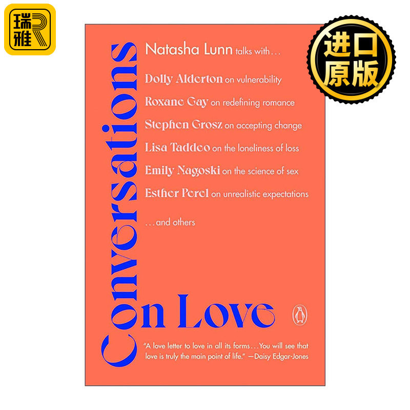 英文原版 Conversations on Love 爱的对谈 如何寻找爱 维系爱 告别爱 娜塔莎·伦恩 英文版 进口英语原版书籍