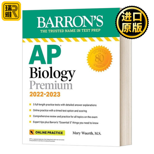 巴巴朗AP生物学英文原版