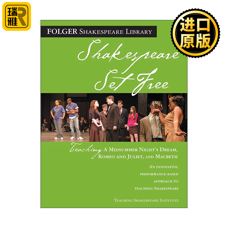 英文原版 Teaching A Midsummer Night's Dream Romeo & Juliet and Macbeth教仲夏夜之梦 罗密欧与朱丽叶 麦克白 轻松学莎士比亚