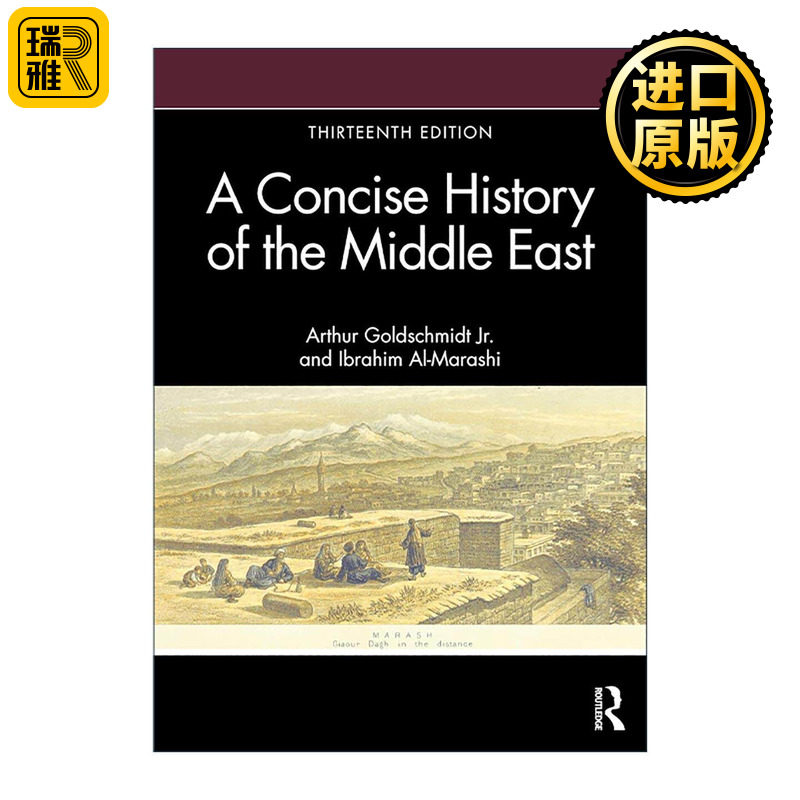 英文原版 A Concise History of the Middle East 中东简史 第13版 英文版 进口英语原版书籍