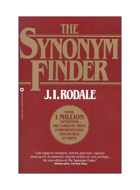 The Synonym Finder 同义词典 JI·罗代尔