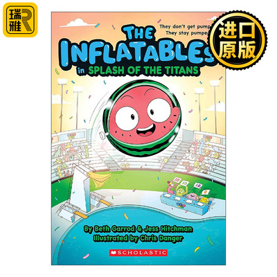 英文原版 The Inflatables In Splash Of The Titans 充气艇大作战4 图像小说 英文版 进口英语原版书籍