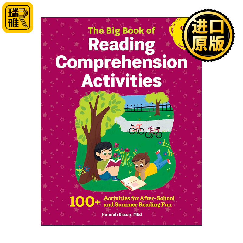 The Big Book of Reading Comprehension Activities Grade 3 美国小学英语阅读理解活动大书 三年级 100个课后与暑期趣味练习CCSS